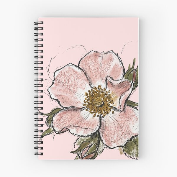 Item preview, Rosa Centre Stage: The Feral Groundcover Rose Art Print designed and sold by FreiherrPK.