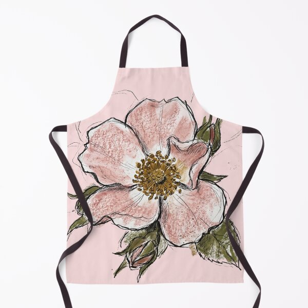 Item preview, Rosa Centre Stage: The Feral Groundcover Rose Art Print designed and sold by FreiherrPK.