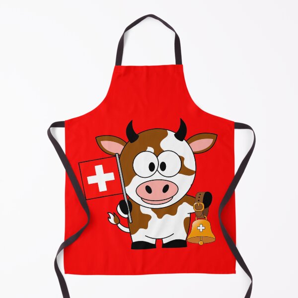 Item preview, Swiss cow with cowbell designed and sold by QuanntixArt.