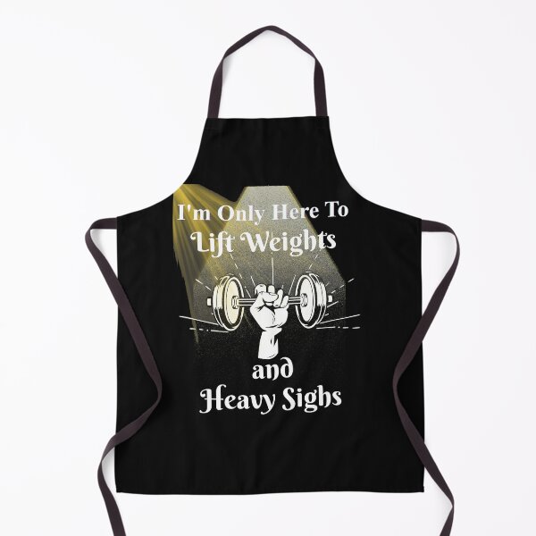 Item preview, I'm Only Here To Lift Weights Funny Gym designed and sold by alizaussi.