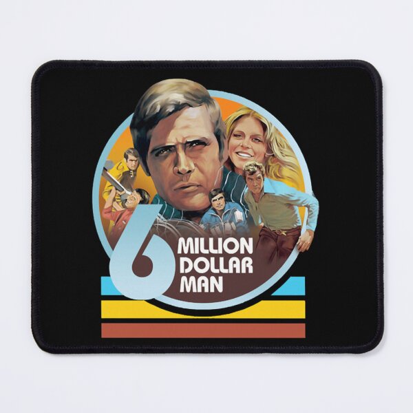 Item preview, The Six Million Dollar Man Bionic Collage designed and sold by duffkebattclum.