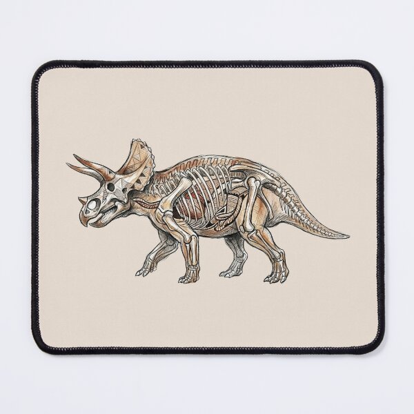 Item preview, Triceratops Prorsus: The Cretaceous Engine Anatomy Art Print designed and sold by FreiherrPK.