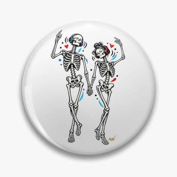 Item preview, Minimal Skeleton Couple Headphones designed and sold by Qenlo.