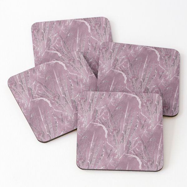 Item preview, Foliage Abstract in Monochromatic Light Mauve designed and sold by Artistestella.