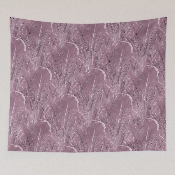 Item preview, Foliage Abstract in Monochromatic Light Mauve designed and sold by Artistestella.