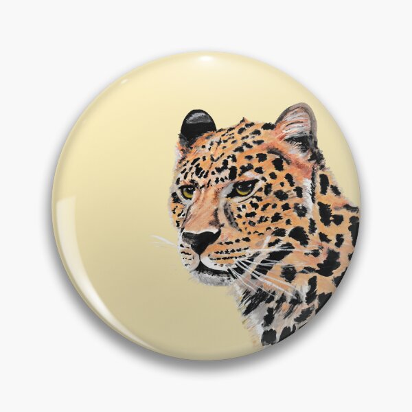 Item preview, Jaguar with a target prey designed and sold by viviwildpaint.