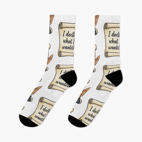 Item preview, I Doeth What I Wanteth - Funny Renaissance Humor & Sarcastic Medieval Scribe Quote designed and sold by raedattia.