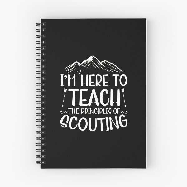 Item preview, Scouting Leader Teach Principles Mountains designed and sold by bayirdmrsmullr.