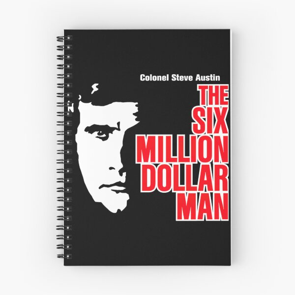 Item preview, The Six Million Dollar Man Monochrome Portrait designed and sold by duffkebattclum.