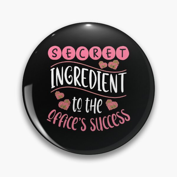 Item preview, Secret Ingredient Office Success Typography designed and sold by shrumrubelich.