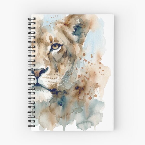 Item preview, Lioness, Amber Fur, Rust Splatter designed and sold by caracatita75.