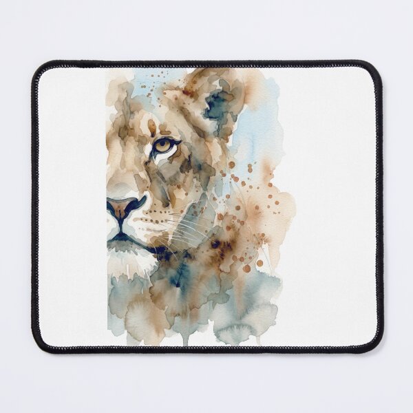 Item preview, Lioness, Amber Fur, Rust Splatter designed and sold by caracatita75.