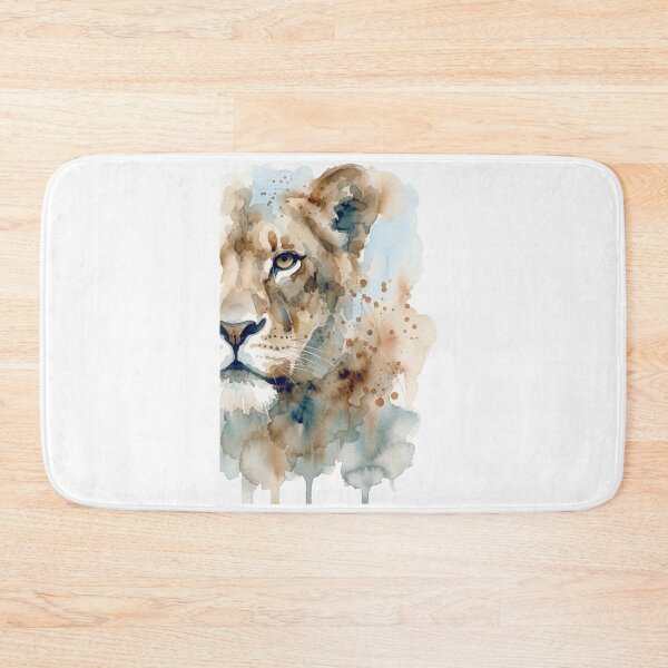 Item preview, Lioness, Amber Fur, Rust Splatter designed and sold by caracatita75.