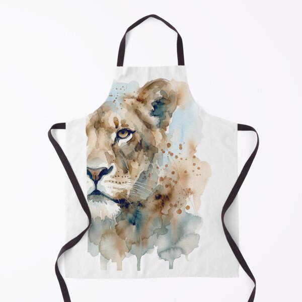 Item preview, Lioness, Amber Fur, Rust Splatter designed and sold by caracatita75.