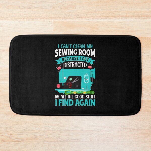 Item preview, Sewing Room Distraction Hobbyist Crafting Quote Design designed and sold by shrumrubelich.