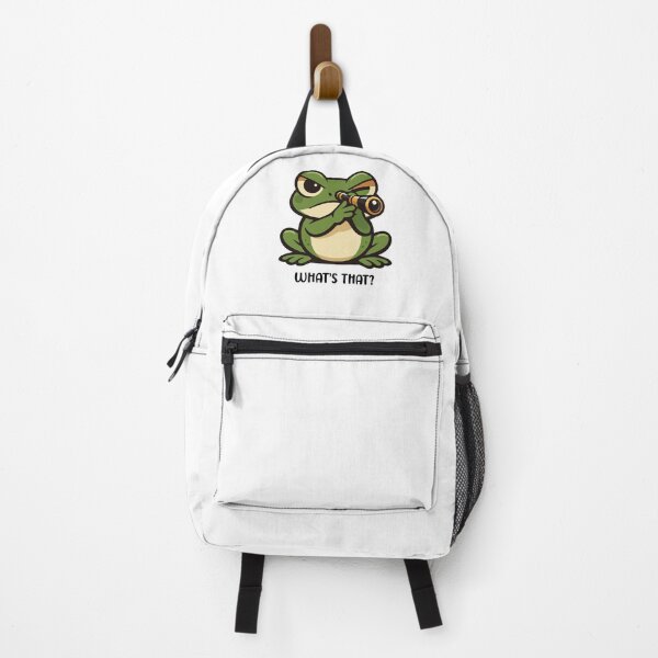 Item preview, Funny Frog Cartoon Looking Through Telescope designed and sold by stylishdzign.