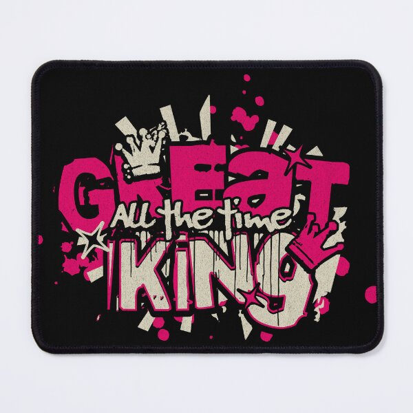 Item preview, Great King All The Time Graffiti T-Shirt, Pink Crown Urban Tee designed and sold by vec4u.