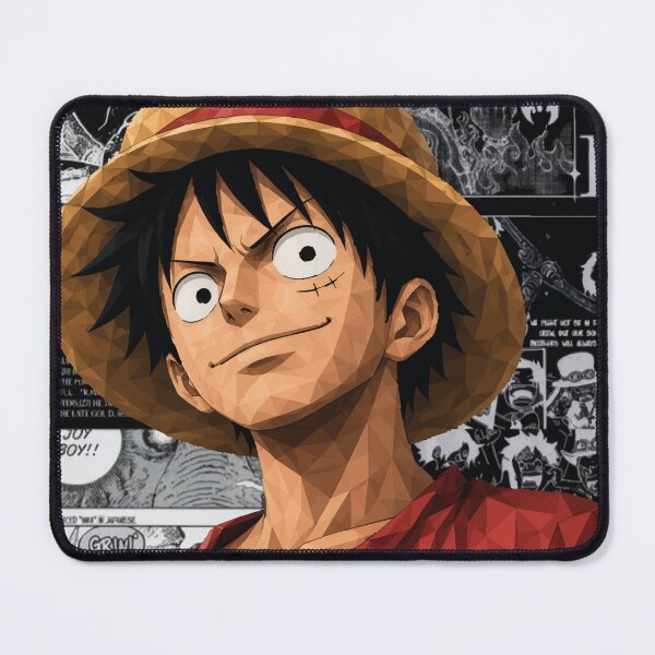 Item preview, Monkey D Luffy One Piece Anime Character Art designed and sold by LEGENDS ICONART GALLERY.