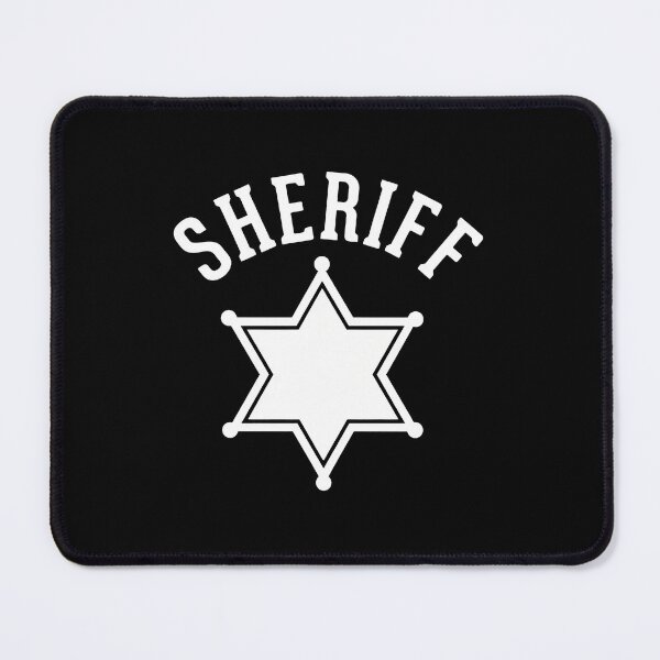 Item preview, Sheriff Star Badge Graphic designed and sold by bayirdmrsmullr.