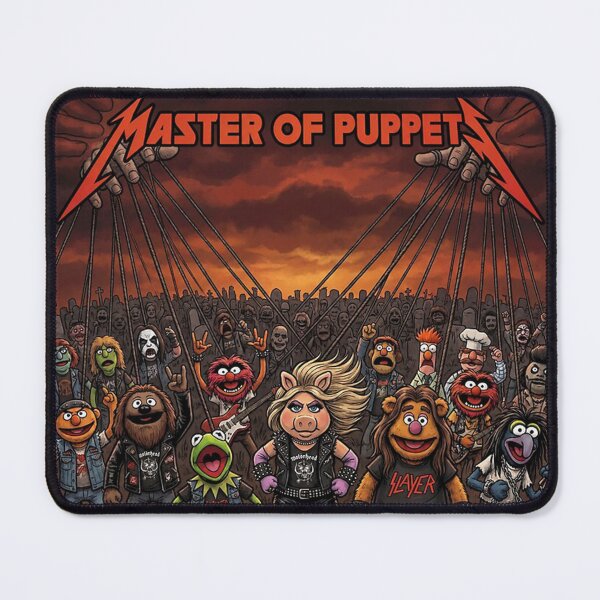 Item preview, Poster Master of Puppets – Heavy Metal Muppet designed and sold by gamalielRocky.