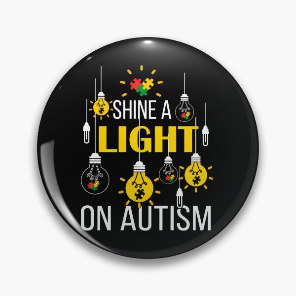 Item preview, Shine A Light On Autism Awareness Puzzle Pieces Light Bulb designed and sold by libbeyhqporch.