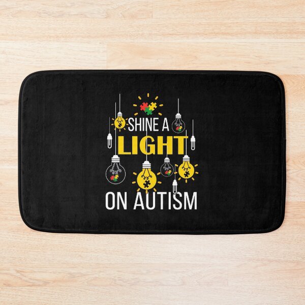 Item preview, Shine A Light On Autism Awareness Puzzle Pieces Light Bulb designed and sold by libbeyhqporch.