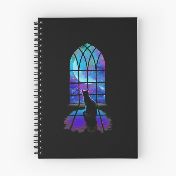 Item preview, Cat Gazing Cosmic Window  designed and sold by JASOARMAN.