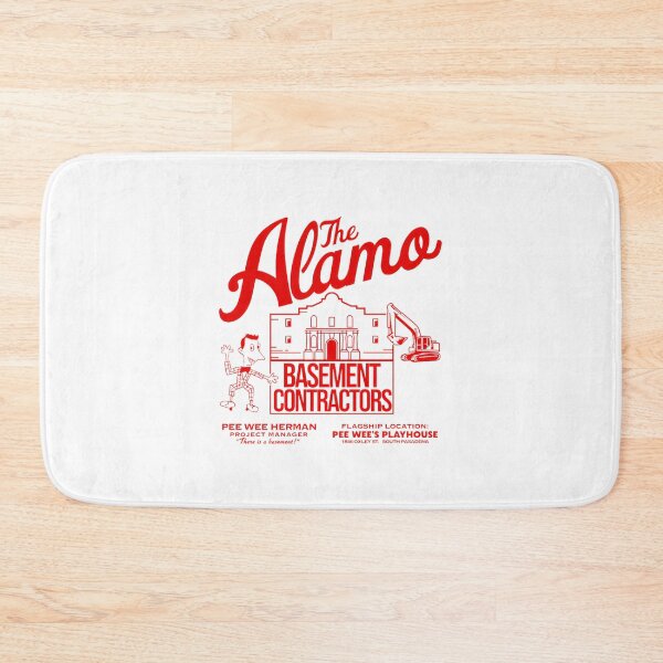Item preview, Pee Wee Herman Inspired Alamo Basement Contractors Retro Design | Limited Edition designed and sold by heckoffman.