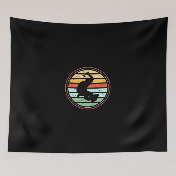 Item preview, Skater Retro Sunset Circle Graphic designed and sold by rullxtsalimgd.