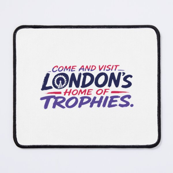 Item preview, London'S Trophy Legacy Football Quote - West London Fan Gear | Limited Edition designed and sold by RainbowPawzies.