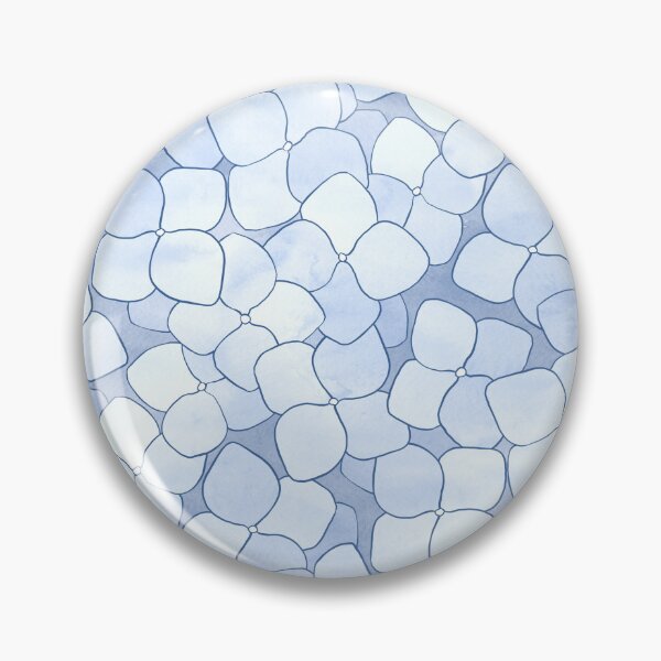 Item preview, Allover Hydrangea Petals in Powder Blue designed and sold by Perrin Le Feuvre.