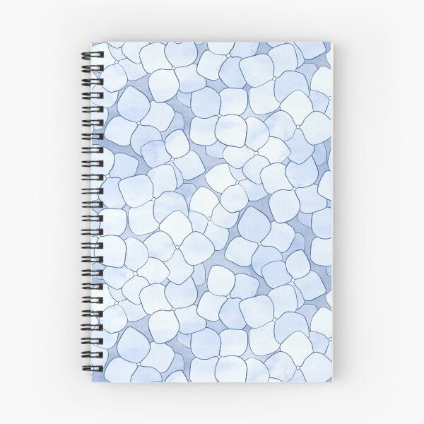 Item preview, Allover Hydrangea Petals in Powder Blue designed and sold by Perrin Le Feuvre.