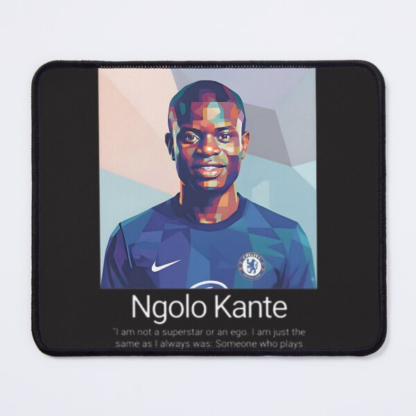 Item preview, Kante Quote Pop Art Style Football Legend | Limited Edition designed and sold by RainbowPawzies.