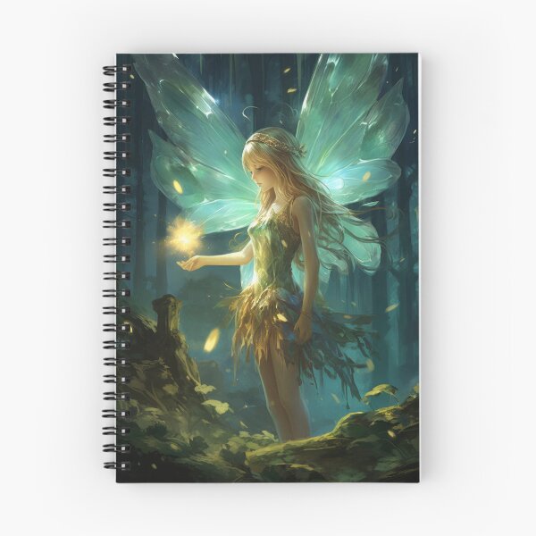 Item preview, Glowing Forest Fairy holding Light designed and sold by pinkal.