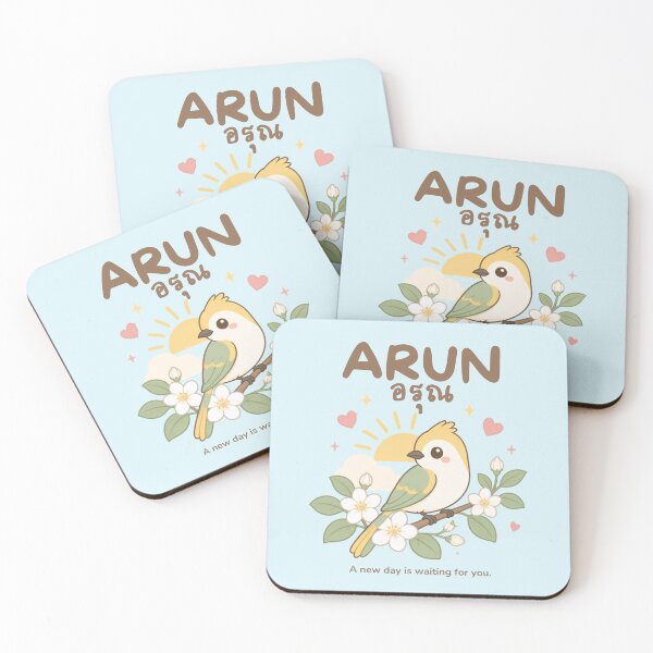 Item preview, Copy of Arun | New Beginnings – Cute Thai Sunrise Soft Life Design | Soft Thailand™ designed and sold by CosmicQuietStudio.