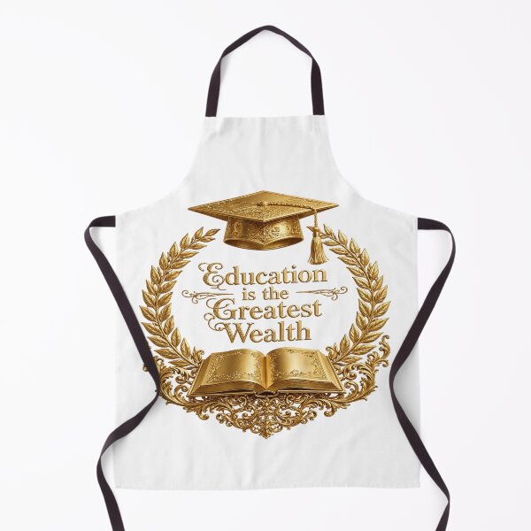 Item preview, Premium Royal Education Is The Greatest Wealth - Golden Graduation Gift designed and sold by prithvi chand.