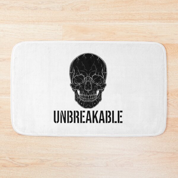 Item preview, UNBREAKABLE Skull - Bold Industrial Stencil Font | Motivational Biker Vector designed and sold by VYBE DARK Studio.