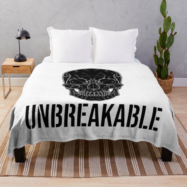 Item preview, UNBREAKABLE Skull - Bold Industrial Stencil Font | Motivational Biker Vector designed and sold by LunaGlow Studio.