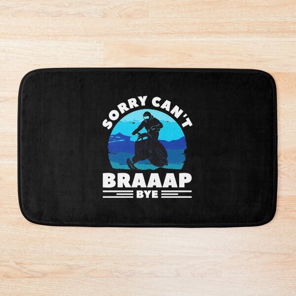 Item preview, Snowmobile Sorry Can't Braaap Bye Graphic designed and sold by libbeyhqporch.