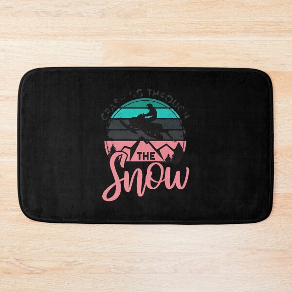 Item preview, Snowmobile Sunset Retro Crashing Through The Snow Art designed and sold by jessgafowlie.