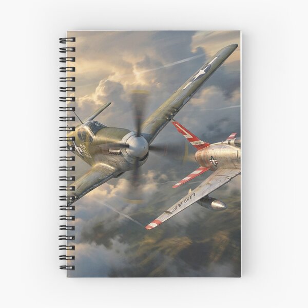 Item preview, Mustang Sabre Heritage Formation Illustration designed and sold by Airpower Art.