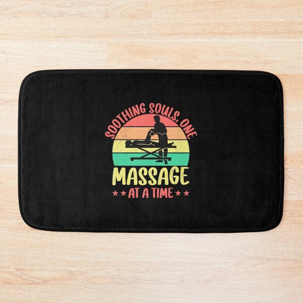 Item preview, Soothing Souls One Massage At A Time Retro Sunset designed and sold by shrumrubelich.