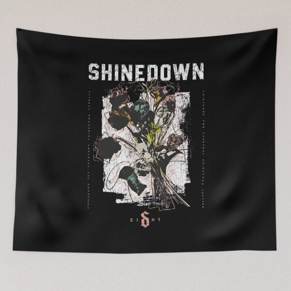 Item preview, Shinedowns Grunge Flowers Eight Band designed and sold by ramostrangdArt.
