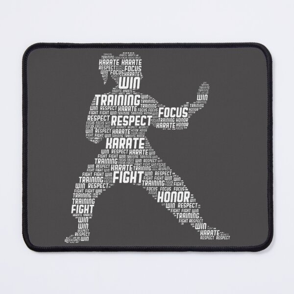 Item preview, Karate Word Cloud Silhouette Featuring A Female Martial Arts Fighter Design | Best Buy designed and sold by DramaticTroll.