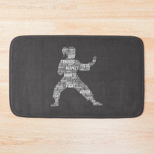 Item preview, Karate Word Cloud Silhouette Featuring A Female Martial Arts Fighter Design | Best Buy designed and sold by DramaticTroll.