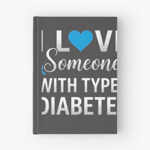 Item preview, I Love Someone With Diabetes Awareness Support - Type 1 Type 2 Diabetic Caregiver & Blue Ribbon Warrior | ⭐⭐⭐⭐⭐ Best Seller designed and sold by ThusharaSuseen.