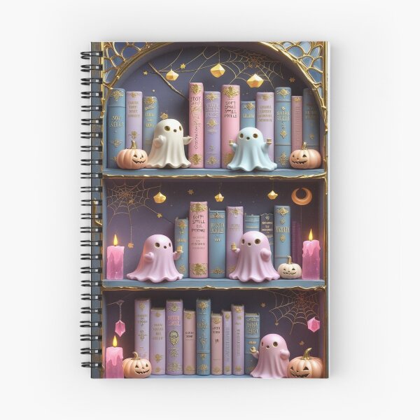 Item preview, Ghost and pumpkin on the shelf designed and sold by BriSher.