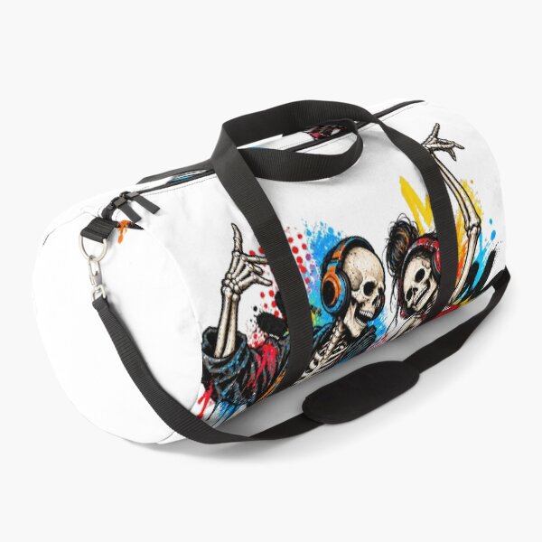 Item preview, Urban Skeleton Couple Music Graffiti  designed and sold by Qenlo.