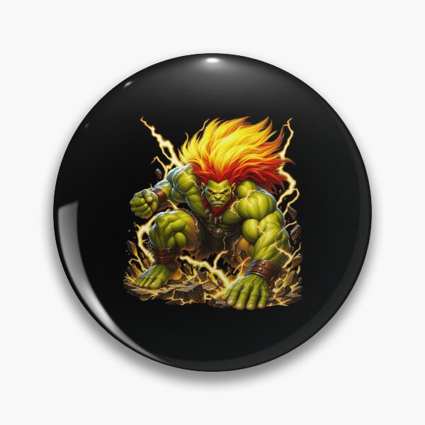 Item preview, Blanka Fighter designed and sold by RoyAGreen.