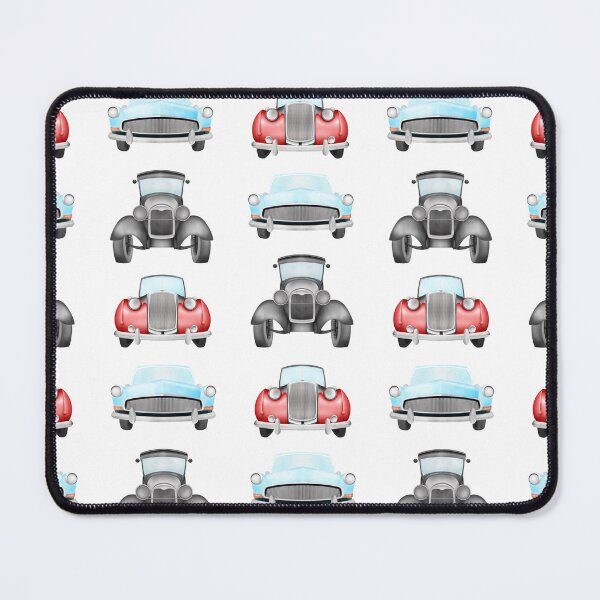 Item preview, Retro Watercolor Classic Cars Art designed and sold by PatternUnique.